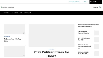 Screenshot of Chipublib.org
