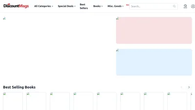 Screenshot of Discountmags.com