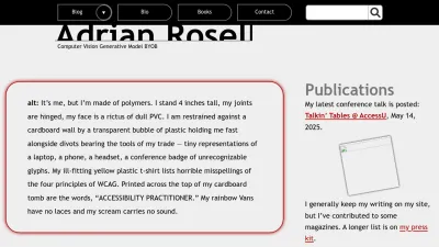 Screenshot of Adrianroselli.com