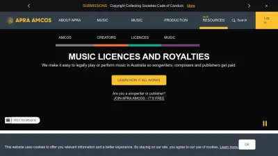 Screenshot preview of apraamcos.com.au