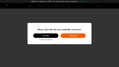 Screenshot of Dfrobot.com