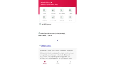Screenshot of Bukalapak.com