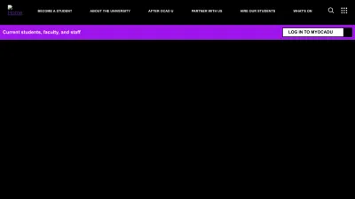 Screenshot preview of ocadu.ca