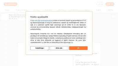 Screenshot of Fyens.dk