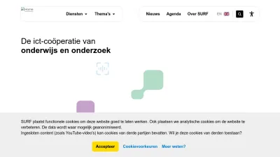 Screenshot preview of surf.nl