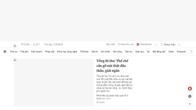 Screenshot of Vnexpress.net