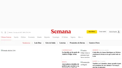 Screenshot of Semana.com