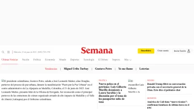Screenshot preview of semana.com