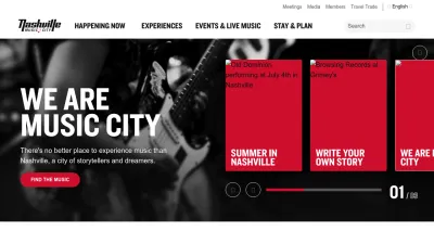 Screenshot preview of visitmusiccity.com