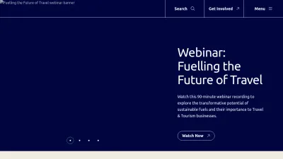 Screenshot of Wttc.org