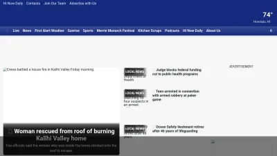Screenshot of Hawaiinewsnow.com
