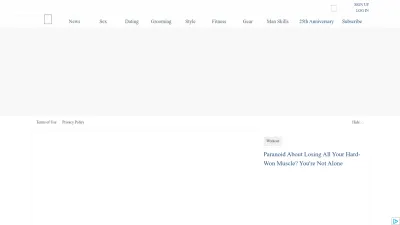 Screenshot preview of askmen.com