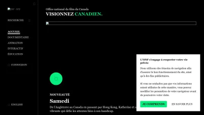 Screenshot of Onf.ca