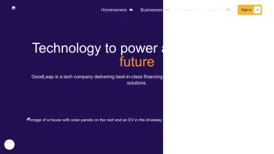 Screenshot of Goodleap.com