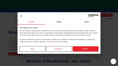 Screenshot of Usef.org