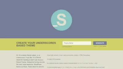 Screenshot of Underscores.me