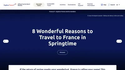 Screenshot of France.fr