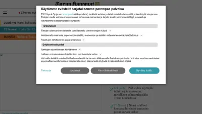 Screenshot of Ts.fi