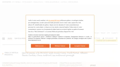 Screenshot of Vilaweb.cat