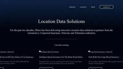 Screenshot of Mireo.com