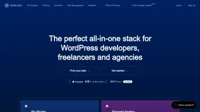 Screenshot of Wpmudev.com