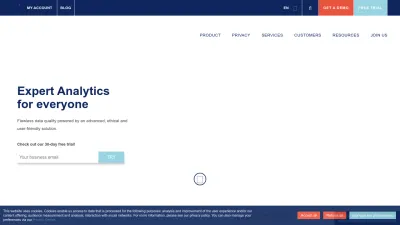 Screenshot of Atinternet.com