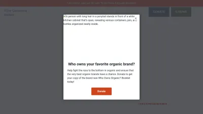 Screenshot of Cornucopia.org