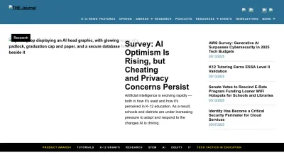 Screenshot of Thejournal.com