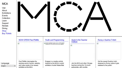 Screenshot of Mcachicago.org