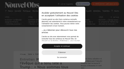 Screenshot of Nouvelobs.com