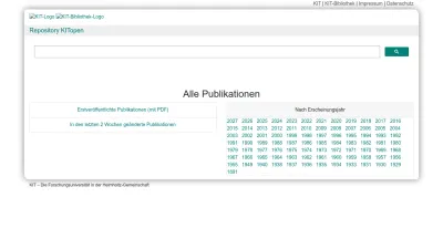Screenshot of Publikationen.bibliothek.kit.edu