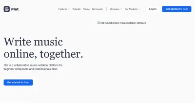Screenshot of Flat.io