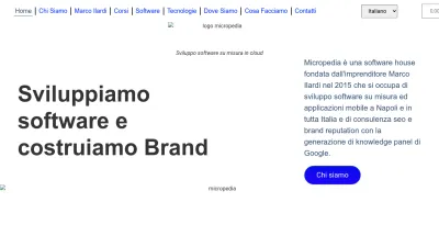Screenshot of Micropedia.it