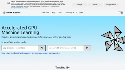 Screenshot of Onnxruntime.ai