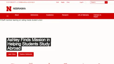Screenshot preview of unl.edu