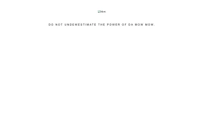 Screenshot of Damowmow.com