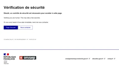 Screenshot of Onisep.fr