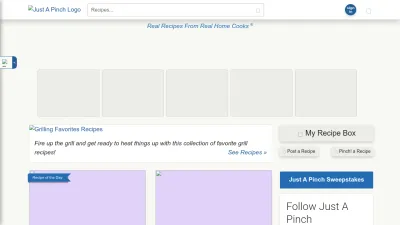 Screenshot preview of justapinch.com
