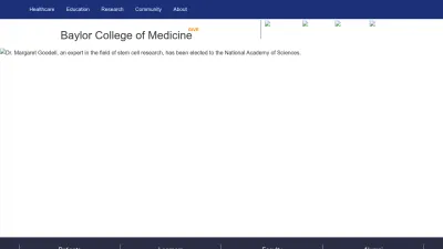 Screenshot of Bcm.edu