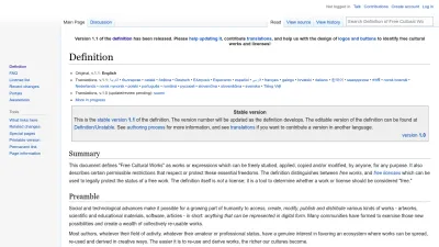 Screenshot of Freedomdefined.org