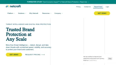 Screenshot preview of netcraft.com