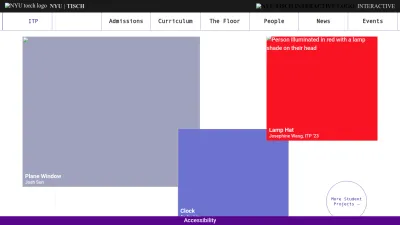 Screenshot of Itp.nyu.edu