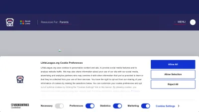 Screenshot preview of littleleague.org