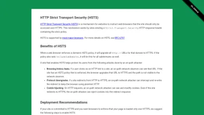 Screenshot of Hstspreload.org