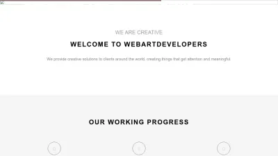 Screenshot of Webartdevelopers.com