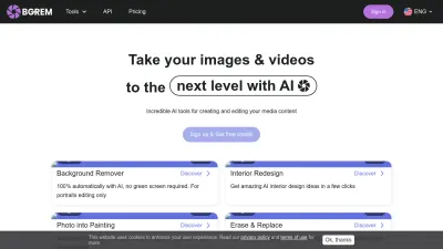 Screenshot preview of bgrem.ai
