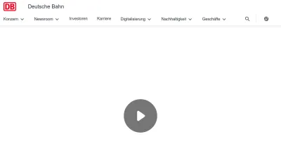 Screenshot of Deutschebahn.com