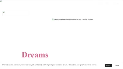 Screenshot of Dreamsage.ai