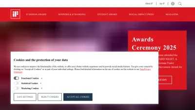 Screenshot of Ifdesign.com