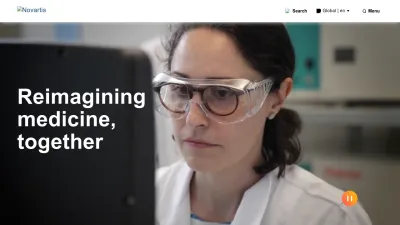 Screenshot preview of novartis.com